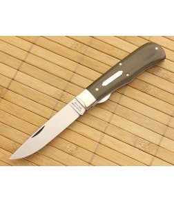 Tidioute #73 Scout Square End Trapper Liner Lock Green Micarta