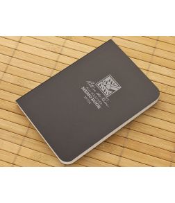 Rite In The Rain 3 1/2" X 5" All-Weather Memo Book Black