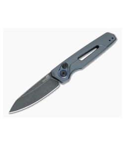 Kershaw Launch 11 Automatic Gray Aluminum Handle BlackWash CPM-154 Reverse Tanto 7550GRY