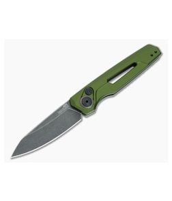 Kershaw Launch 11 Automatic OD Green Aluminum Handle BlackWash CPM-154 Reverse Tanto 7550OL