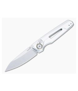 Kershaw Launch 11 Raw Aluminum Stonewashed CPM-154 Auto 7550RAW