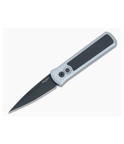 Protech Godson Gray with Black G10 Inlay Automatic Knife 756