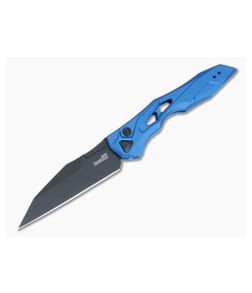Kershaw Launch 13 Blue Handle Black Wharncliffe Automatic Knife 7650BLU