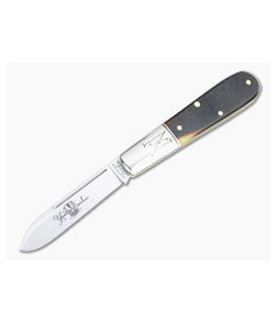 Northfield UN-X-LD #77 Yankee Barlow Antique Yellow Saw Cut Bone Slip Joint Knife 772122