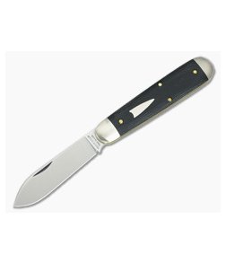 Tidioute Cutlery #78 American Jack SFO Black Canvas Micarta