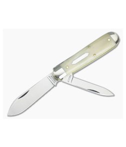 Tidioute Cutlery #78 American Jack 2 Blade Smooth White Bone