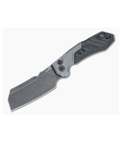 Kershaw Launch 14 Cleaver BlackWash CPM-154 Carbon Fiber Automatic Knife 7850