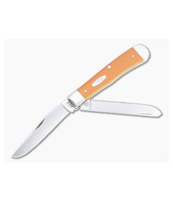 Case Trapper Smooth Orange Synthetic Handle 80500