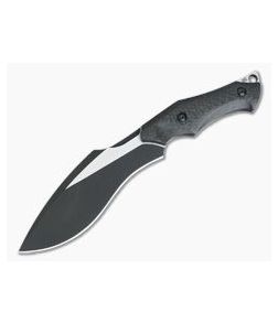 WE Knives 807B Vaquita Carbon Fiber Necker Black Stonewash Satin S35VN