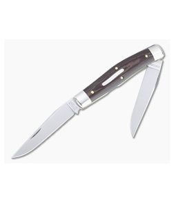 Tidioute Cutlery #81 Coon Skinner Slip Joint Red Onion Richlite Micarta Folder 818222