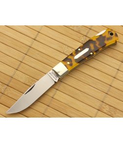 Tidioute #83LB Tascosa Little Lock Back Tortoise Shell Clip Point 