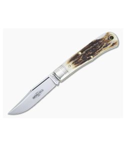 Northfield UN-X-LD #83 Tascosa Sambar Stag Lock Back Folding Knife 831121LB-03