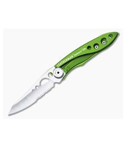 Leatherman Skeletool KBX Sublime Green Ultralight Folding Knife 832384