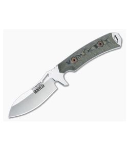 Dawson Knives Harvester Satin Magnacut Ultrex Camo G10