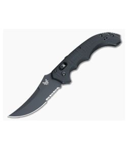 Benchmade 8600SBK Bedlam Automatic Knife Black Serrated Edge