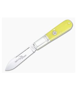 Northfield UN-X-LD #86 Barlow Smooth Yellow Rose Bone 1095 Spear Blade 862123-SYRB