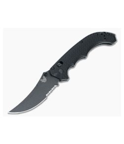 Benchmade 865SBK Mini Bedlam Black G10 Serrated