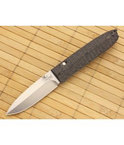 LionSteel Daghetta Carbon Fiber/G10 Folding Knife D2 Blade
