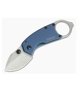 Kershaw Antic Blue PVD Stainless Steel Framelock Folding Knife 8710