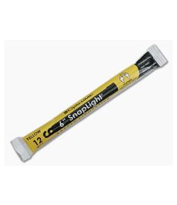 Cyalume SnapLight Glow Stick Yellow 12 Hour