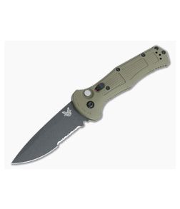 Benchmade Claymore Green Serrated