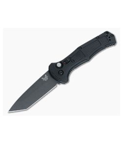 Benchmade Claymore Tanto Automatic Black Grivory Handles Cobalt Cerakote CPM-D2 Blade 9071BK