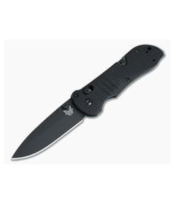 Benchmade 917BK-1901 Thin Blue Line Tactical Triage AXIS Lock Black Plain S30V Rescue Knife