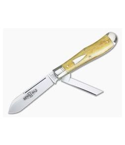 Northfield UN-X-LD #92 Eureka Jack Two-Blade Antique Goldenrod Camel Bone