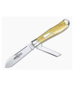 Northfield UN-X-LD #92 Eureka Jack Two-Blade Antique Goldenrod Camel Bone