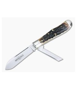 Northfield UN-X-LD #92 Eureka Jack Two-Blade Sambar Stag 922219-SS-11