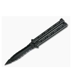 Cold Steel FGX Balisong Double Serrated Griv-Ex 92EAA