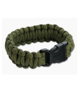 CRKT Survival Para-Saw Paracord Bracelet OD Green Small