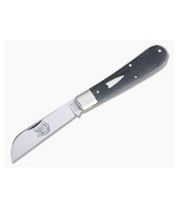 Tidioute Cutlery #93 Ram's Foot SFO Black Canvas Micarta