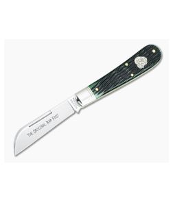 Northfield #93 Ram Foot Wintergreen Jigged Bone
