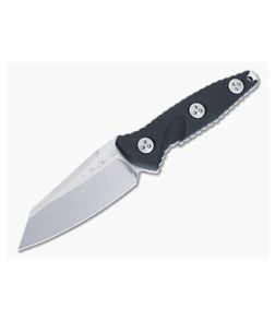 Microtech Socom Alpha Mini Fixed Blade Black G10 Handle Stonewashed M390 Warcom Blade 93M-10