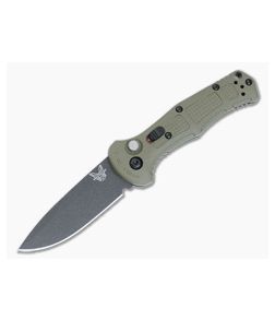 Benchmade Mini Claymore CPM-D2 Automatic Knife Green 9570BK-1