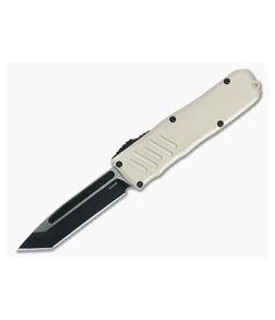 Guardian Tactical Recon-035 OTF Desert Tan Handle Black Two-Tone T/E Elmax Blade 97221