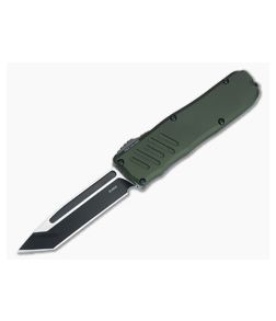 Guardian Tactical Recon-035 OTF OD Green Handle Two-Tone T/E Elmax Blade 98221