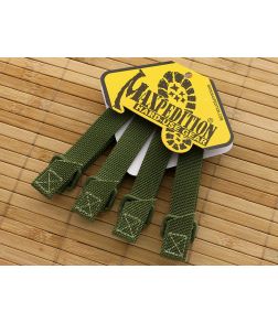 Maxpedition 3" TacTie OD Green (Pack of 4)