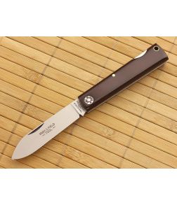 Farm & Field #99 Farmer Lock Maroon Linen Micarta