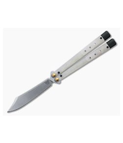 Benchmade 99 Necron Balisong Jade G10 Scimitar Knife