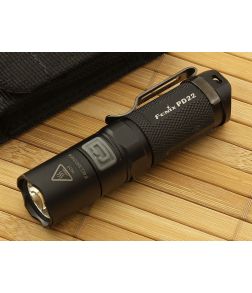 Fenix PD22 G2 210 Lumen Compact LED Flashlight with Battery PD22G2BK-B
