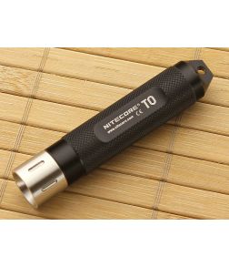 NiteCore T0 12 Lumen LED Flashlight Black