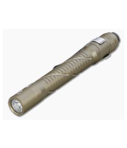 Rovyvon Aurora A33 Desert Tan Aluminum 200 Lumen Cool White Rechargeable Pen Flashlight