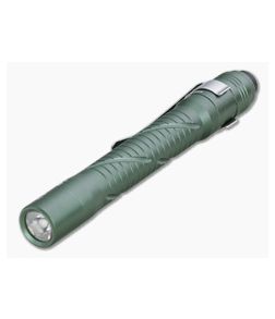 Rovyvon Aurora A33 Dark Green Aluminum 200 Lumen Cool White Rechargeable Pen Flashlight