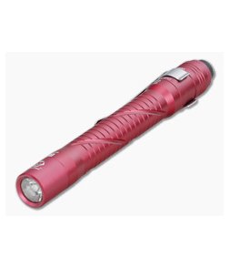 Rovyvon Aurora A33 Red Aluminum 180 Lumen Neutral White Rechargeable Pen Flashlight