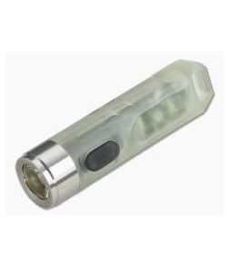 Rovyvon Aurora A5 White + UV Keychain LED Flashlight GITD 550 Lumens