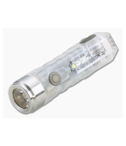 Rovyvon Aurora A8x Clear 650 Lumen Cool White UV/Red Multi Function LED Key Chain Flashlight