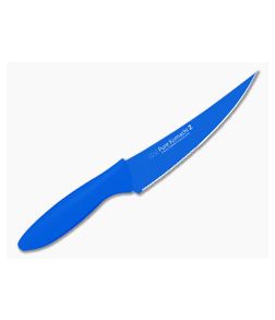KAI Pure Komachi 2 Multi-Utility 6" Part Serrated Teal Blue Knife AB5061