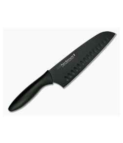 KAI Pure Komachi 2 Hollow-Ground 6.5" Santoku Black Kitchen Knife AB5085